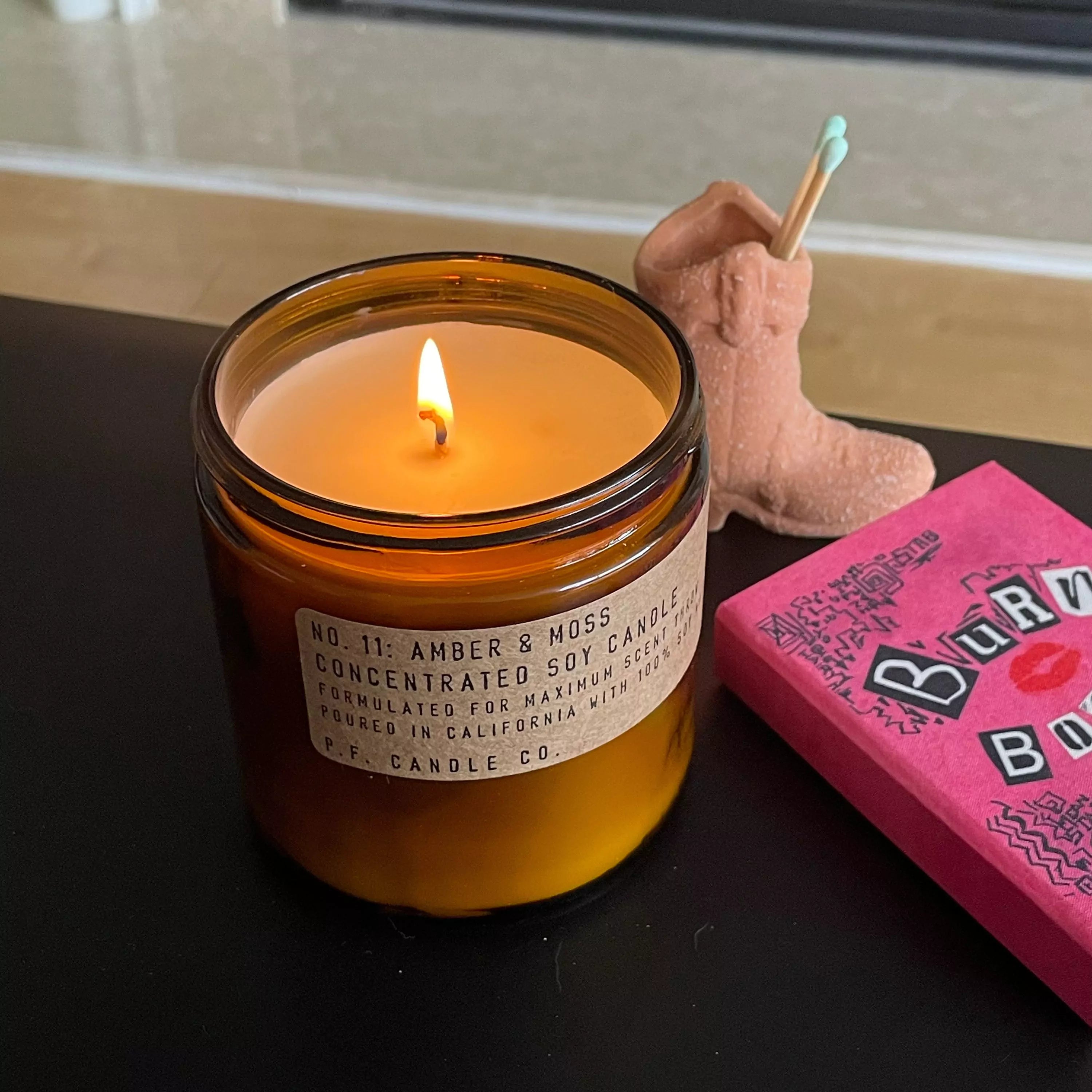 No.11 Amber & Moss Concentrated Soy Candle 