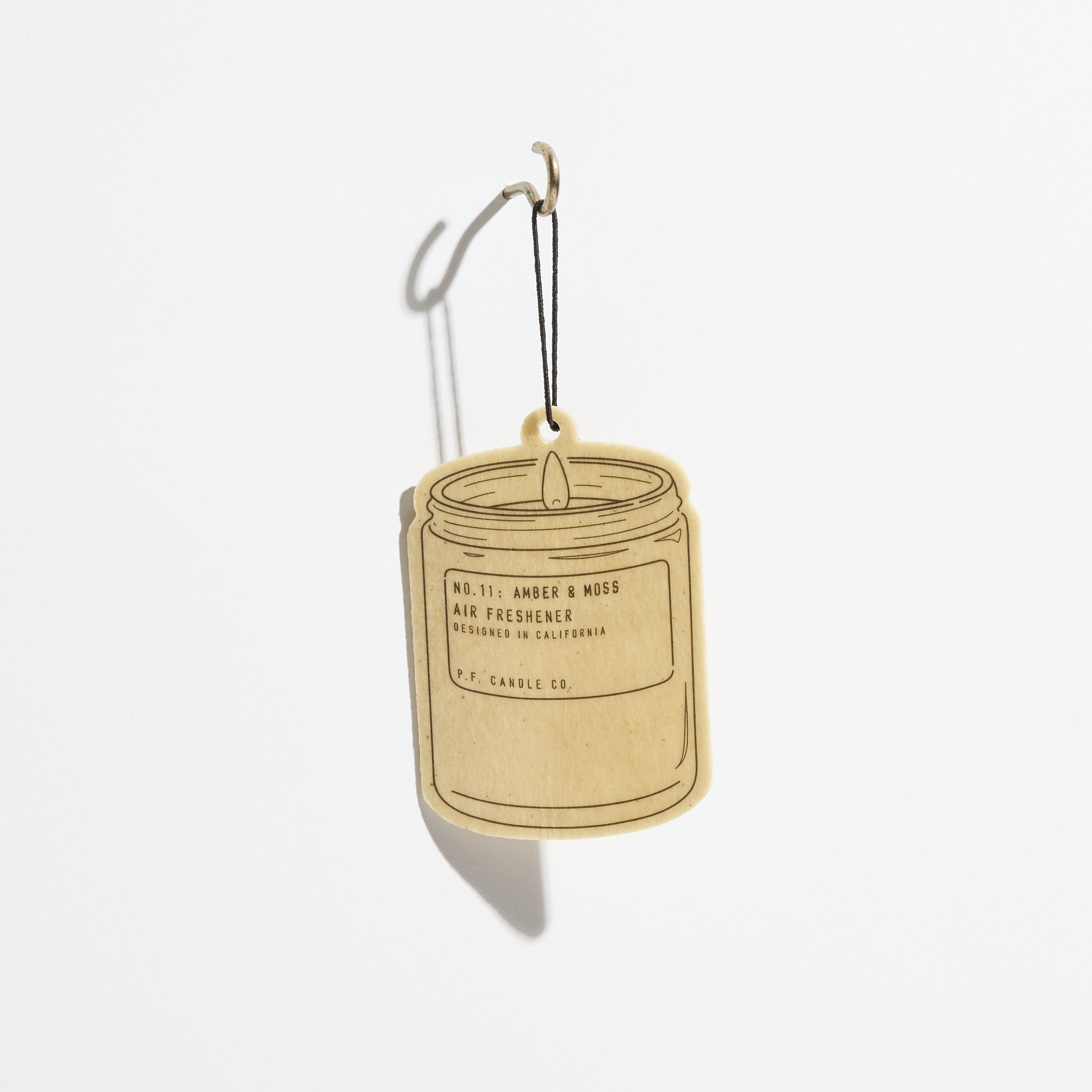 Amber & Moss – Air Freshener hanging on hook