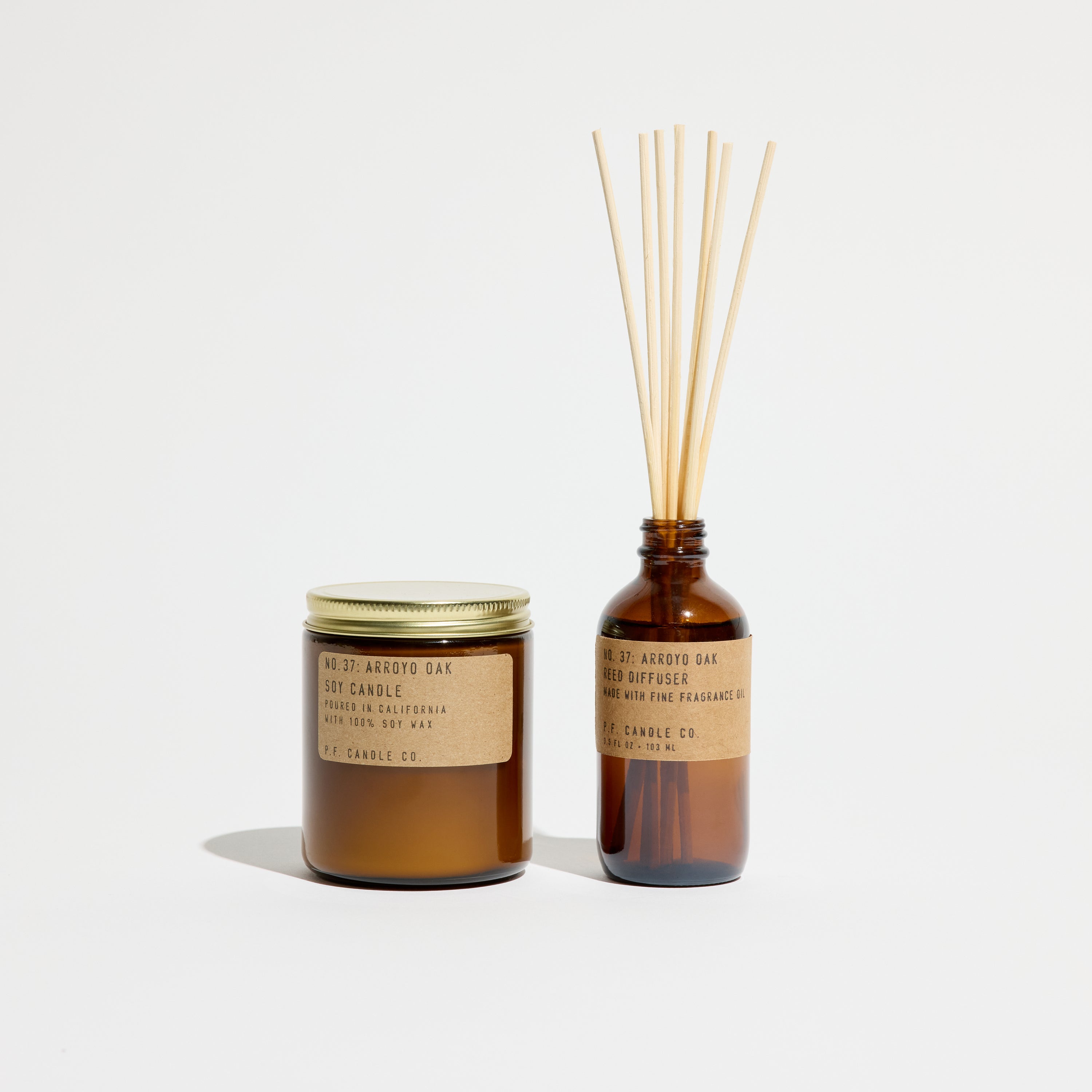 Arroyo Oak Reed Diffuser & Standard Candle