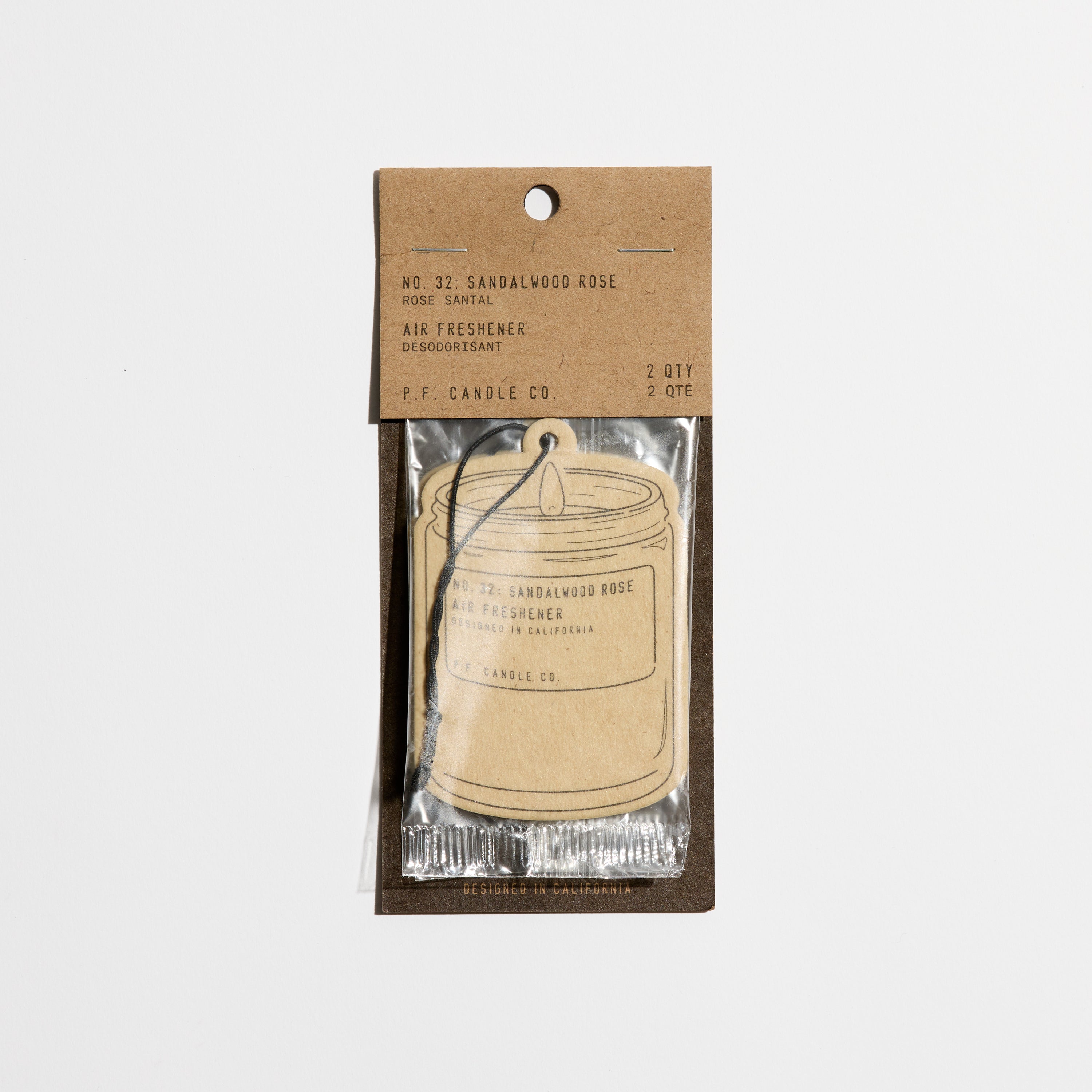 Sandalwood Rose – Air Freshener Packaging
