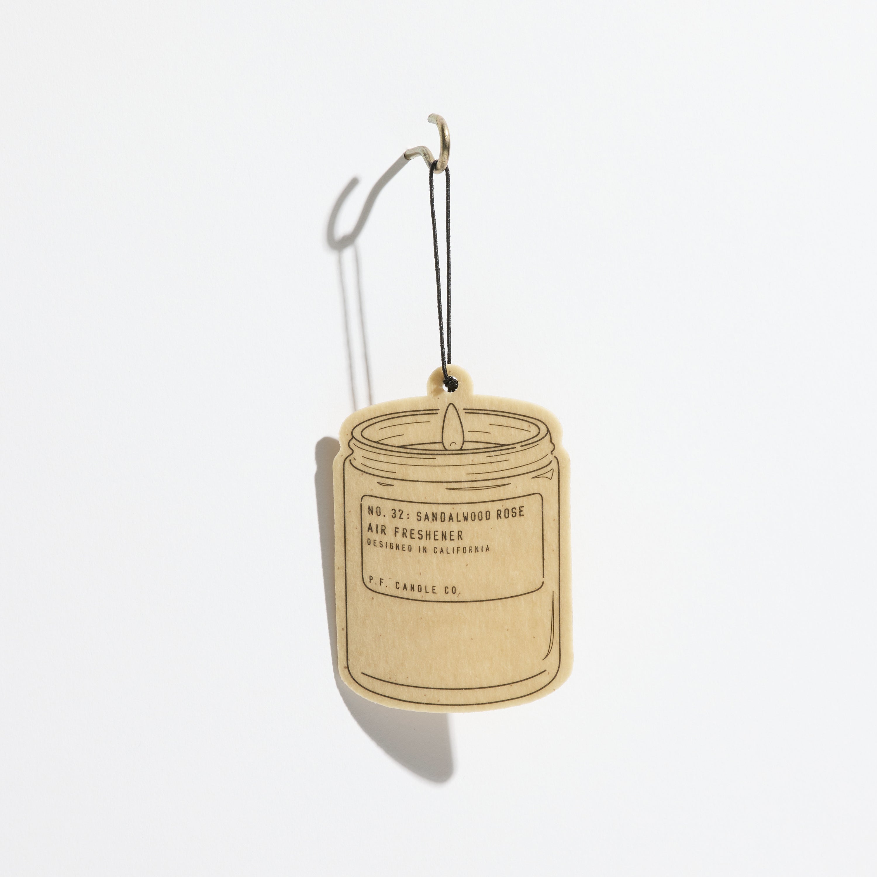 Sandalwood Rose – Air Freshener hanging on hook