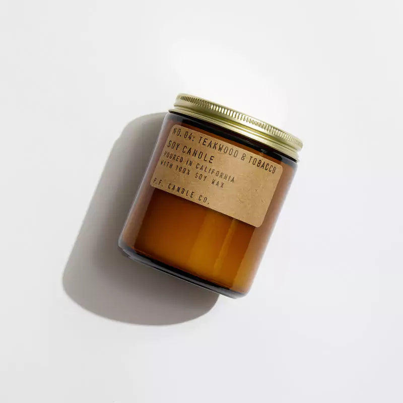 No.04 Teakwood & Tobacco Soy Candle