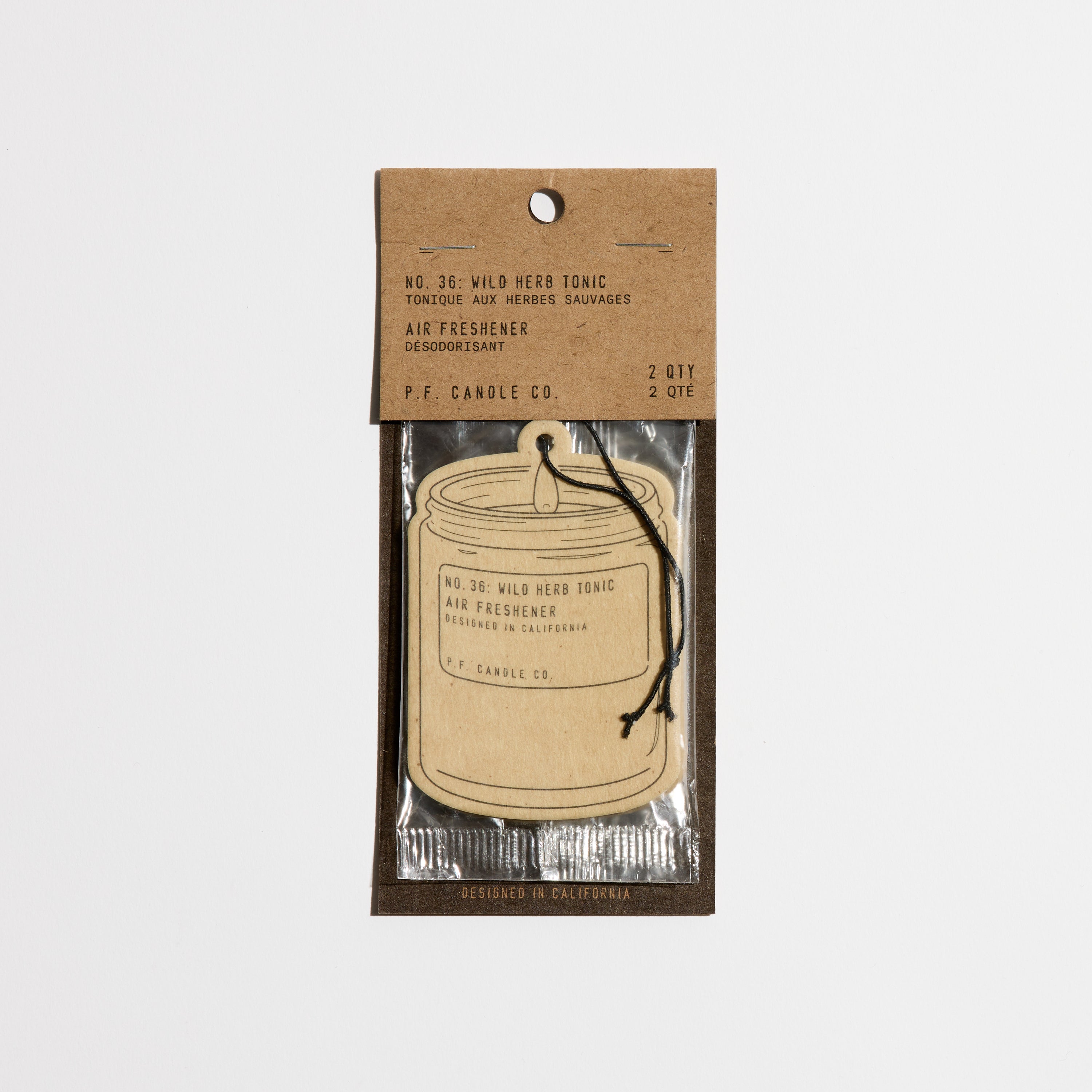 Wild Herb Tonic – Air Freshener Packaging