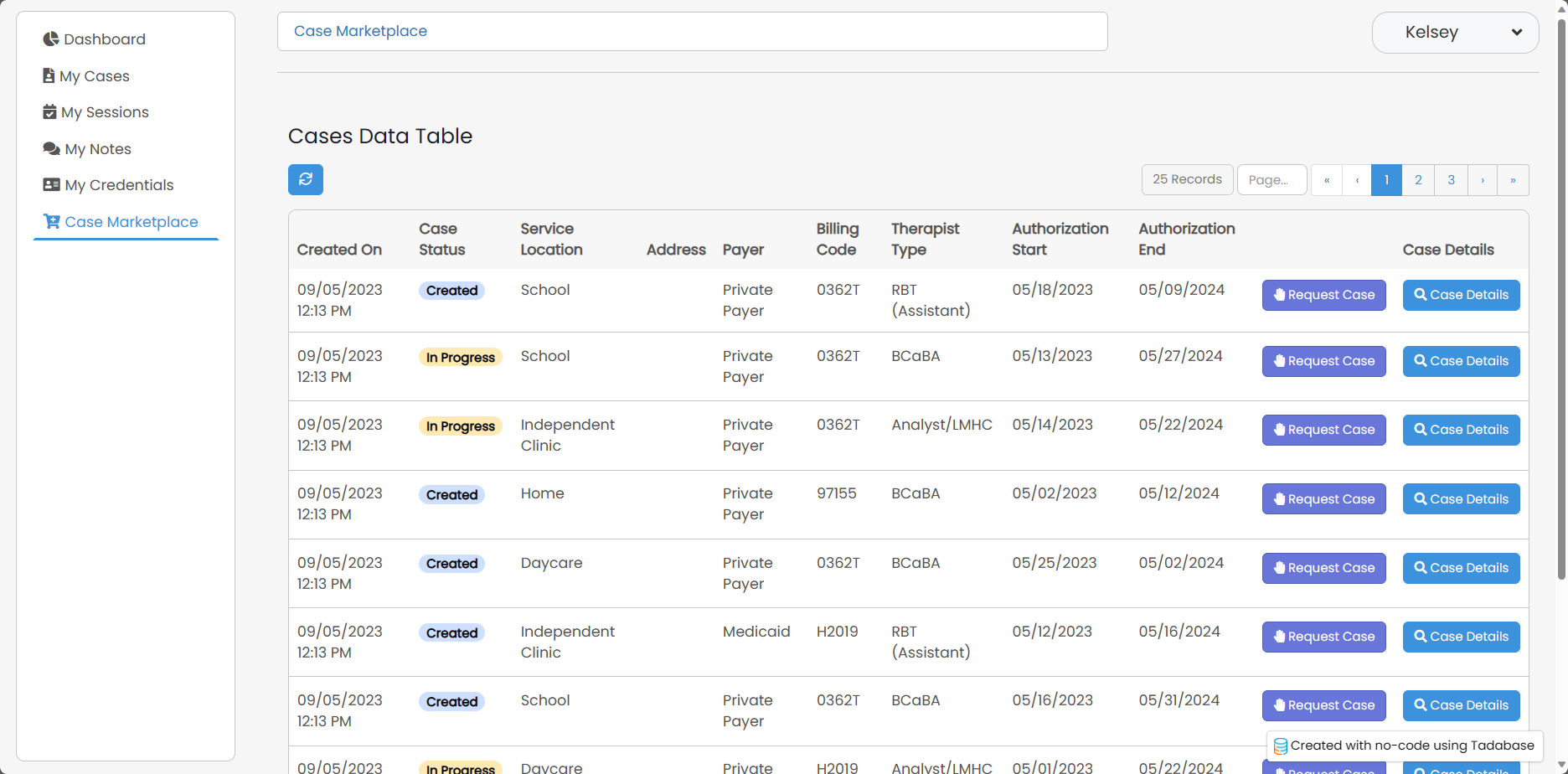 Therapist Assignment Dashboard