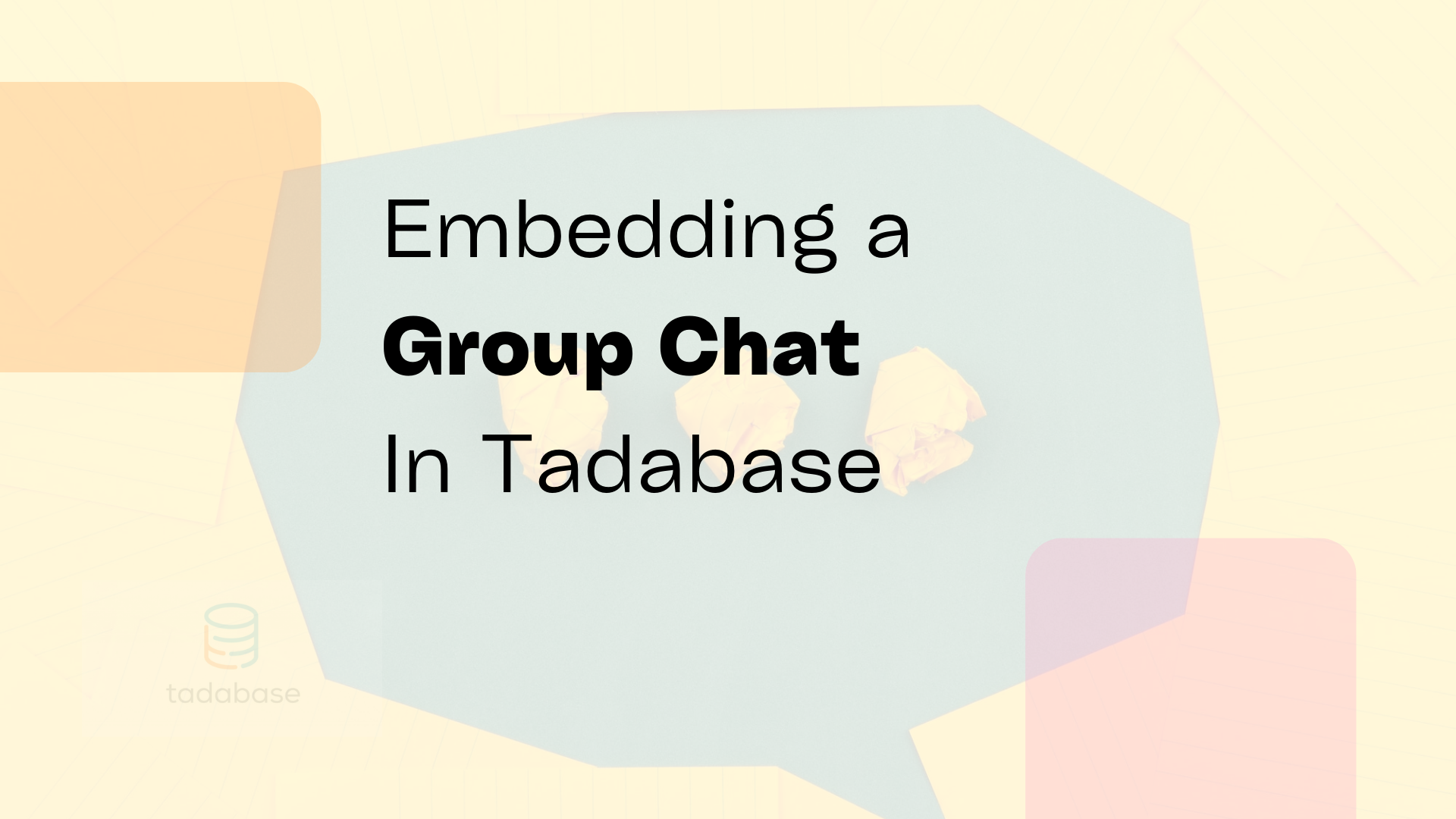 Embedding a Group Chat